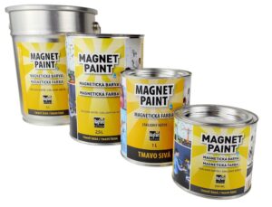 Magnetfarben – verschiedene Verpackungen