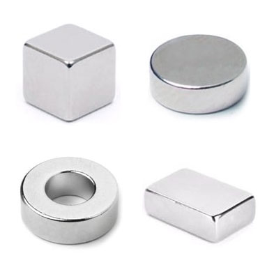 Magnete in verschiedenen Formen