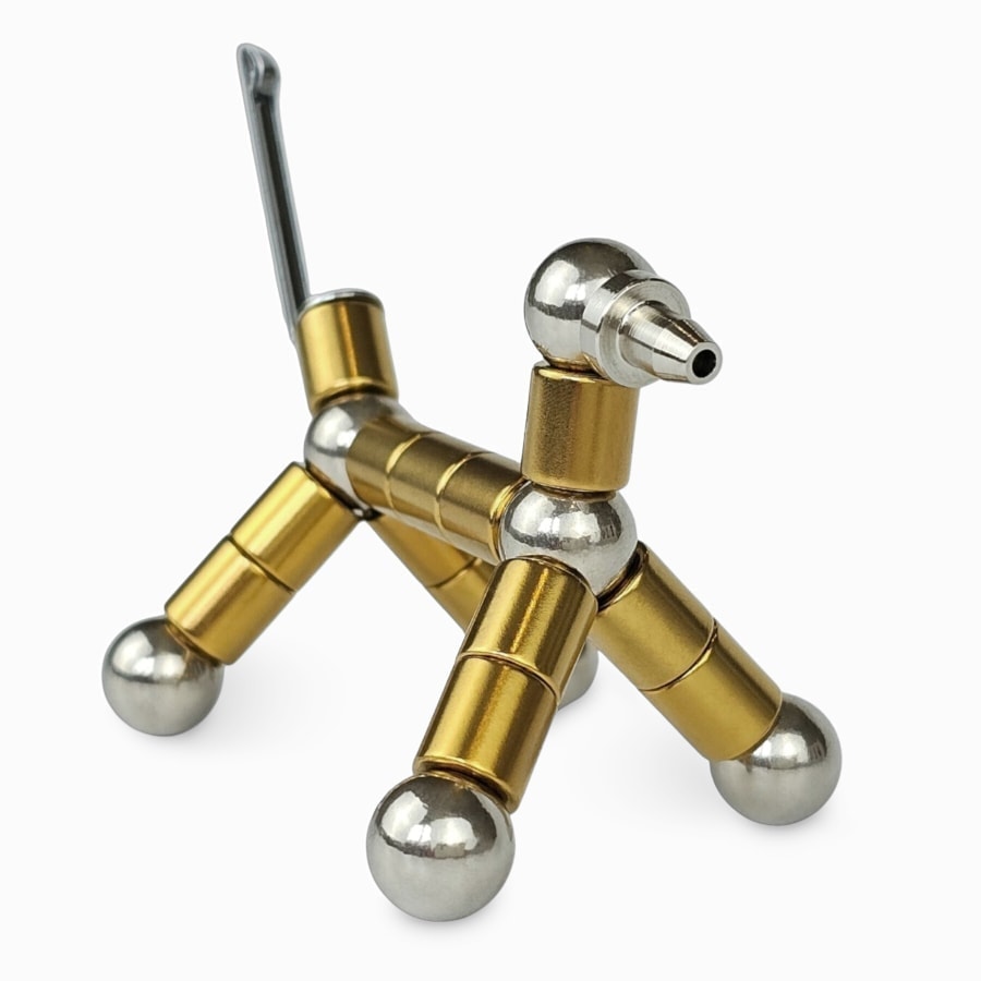 Magnetstift, Baukasten, Hund