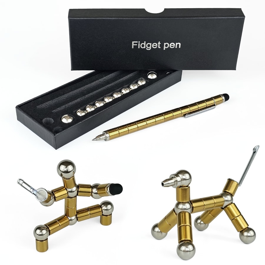 Magnetstift, Bauset, ganzes Paket, Hund, Krieger, Stift