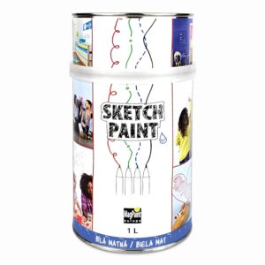 Sketchpaint beschreibbare Wandfarbe, weiß, matt