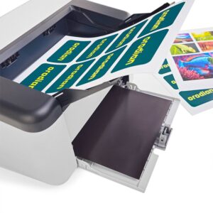 Druck auf Magnetpapier