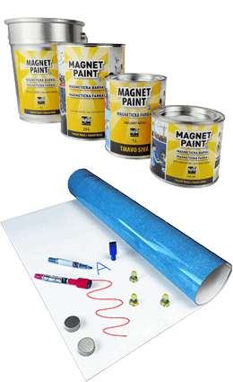 Magnettafeln & Magnetfarben