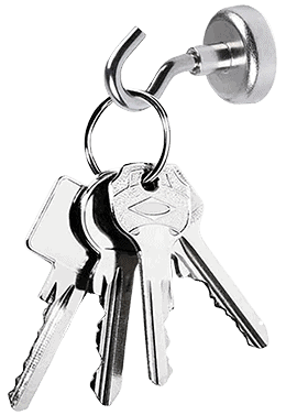 Topfmagnete mit Haken
