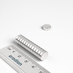 V10-3-N38_v02 Neodym Magnet Scheibe 10×3 mm N38