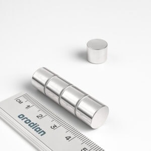 V12-10-N38_v02 Neodym Magnet Scheibe 12×10 mm N38