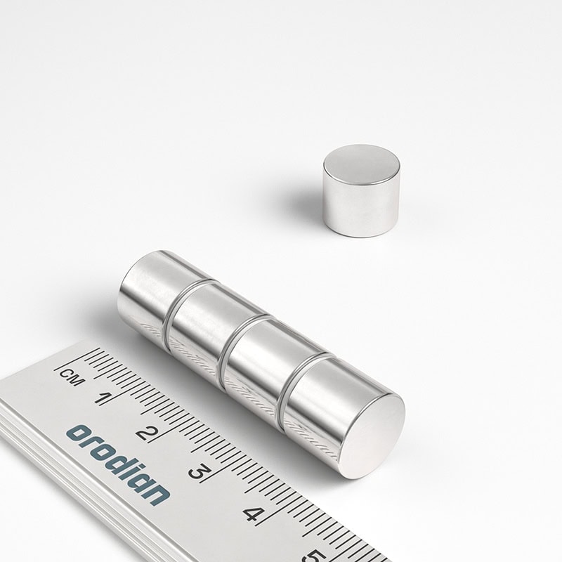 V12-10-N38_v02 Neodym Magnet Scheibe 12×10 mm N38