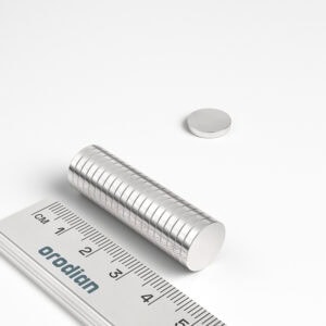 V12-2-N38_v02 Neodym Magnet Scheibe 12×2 mm N38