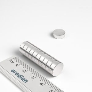 V12-4-N38_v02 Neodym Magnet Scheibe 12×4 mm N38