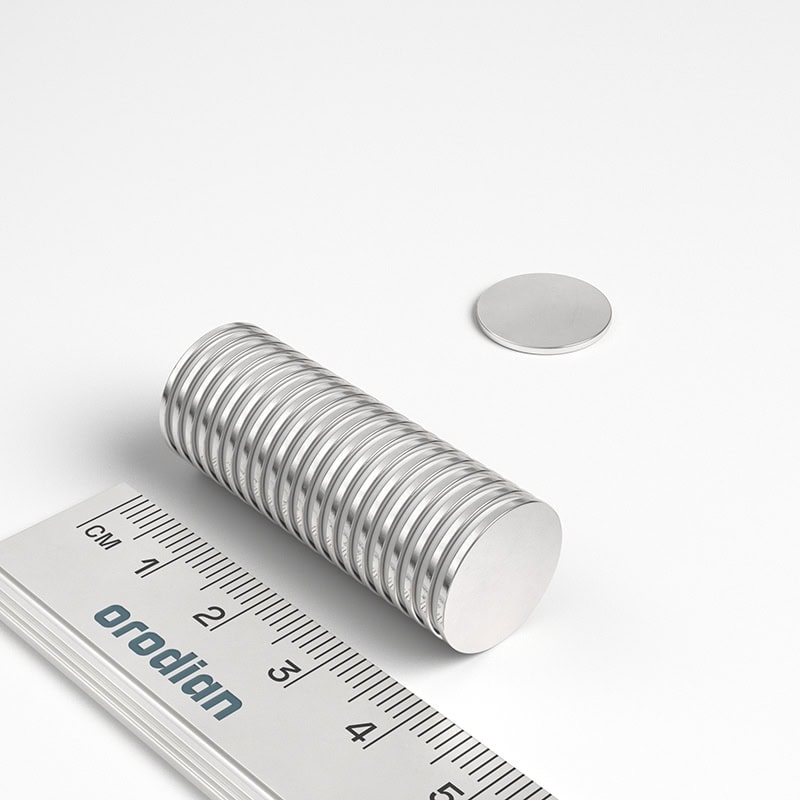 V15-1-N38_v02 Neodym Magnet Scheibe 15×1 mm N38