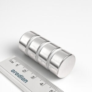 V20-10-N38SH_v02 Neodym Magnet Scheibe 20×10 mm 150 °C N38SH