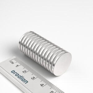 V20-2-N38_v02 Neodym Magnet Scheibe 20×2 mm N38