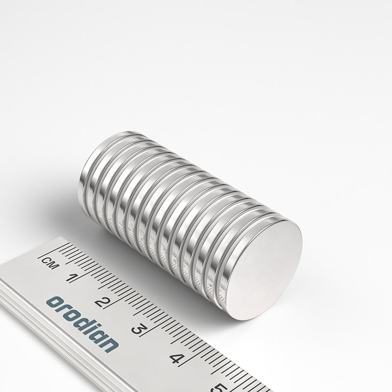 V20-2-N38_v02 Neodym Magnet Scheibe 20×2 mm N38