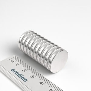 V20-3-N38_v02 Neodym Magnet Scheibe 20×3 mm N38