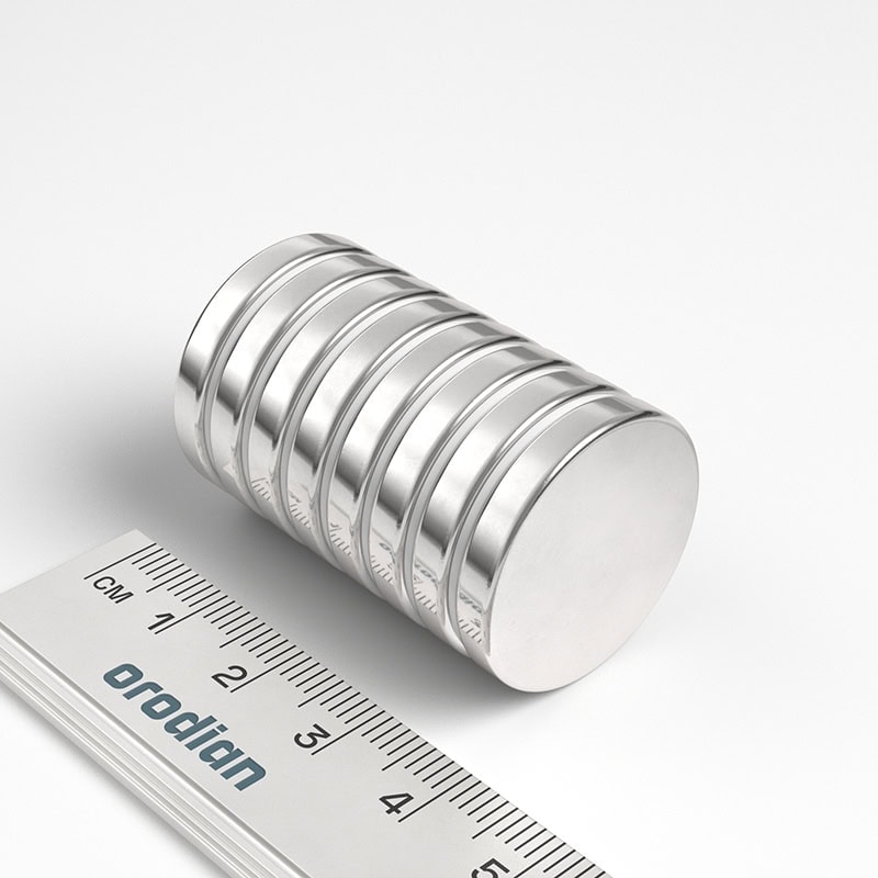 V25-4-N38_v02 Neodym Magnet Scheibe 25×4 mm N38