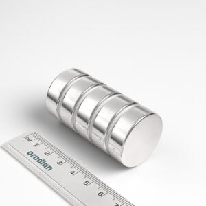 V30-10-N38_v02 Neodym Magnet Scheibe 30×10 mm N38