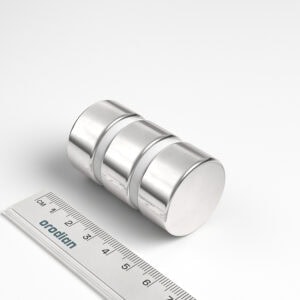 V30-15-N38_v02 Neodym Magnet Scheibe 30×15 mm N38