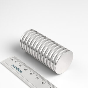 V30-3-N38_v02 Neodym Magnet Scheibe 30×3 mm N38