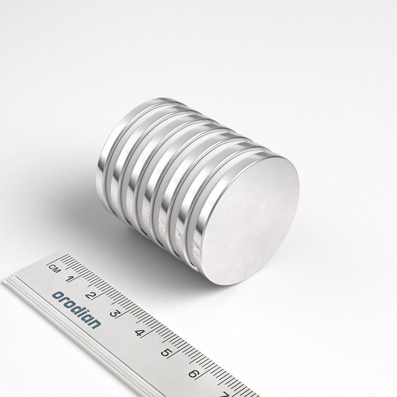 V38-35-N38_v02 Neodym Magnet Scheibe 38×35 mm N38