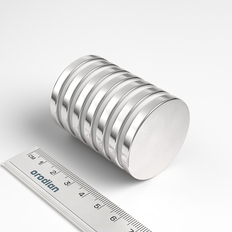 V40-5-N38_v02 Neodym Magnet Scheibe 40×5 mm N38