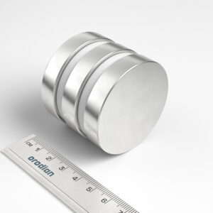 V50-10-N55_v02 Neodym Magnet Scheibe 50×10 mm N55