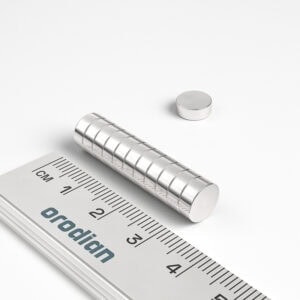 V8-3-N38_v02 Neodym Magnet Scheibe 8×3 mm N38