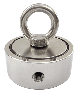 Magnet mit Ringschraube, doppelseitig