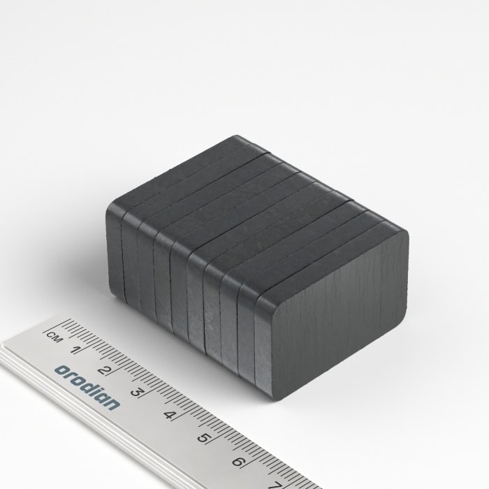 Ferrit-Magnete K40-25-5-Y30BH_v01