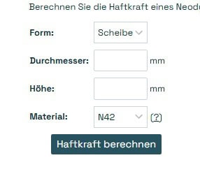 Magnetischer Taschenrechner