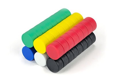 plastifizierte Neodym-Magnete